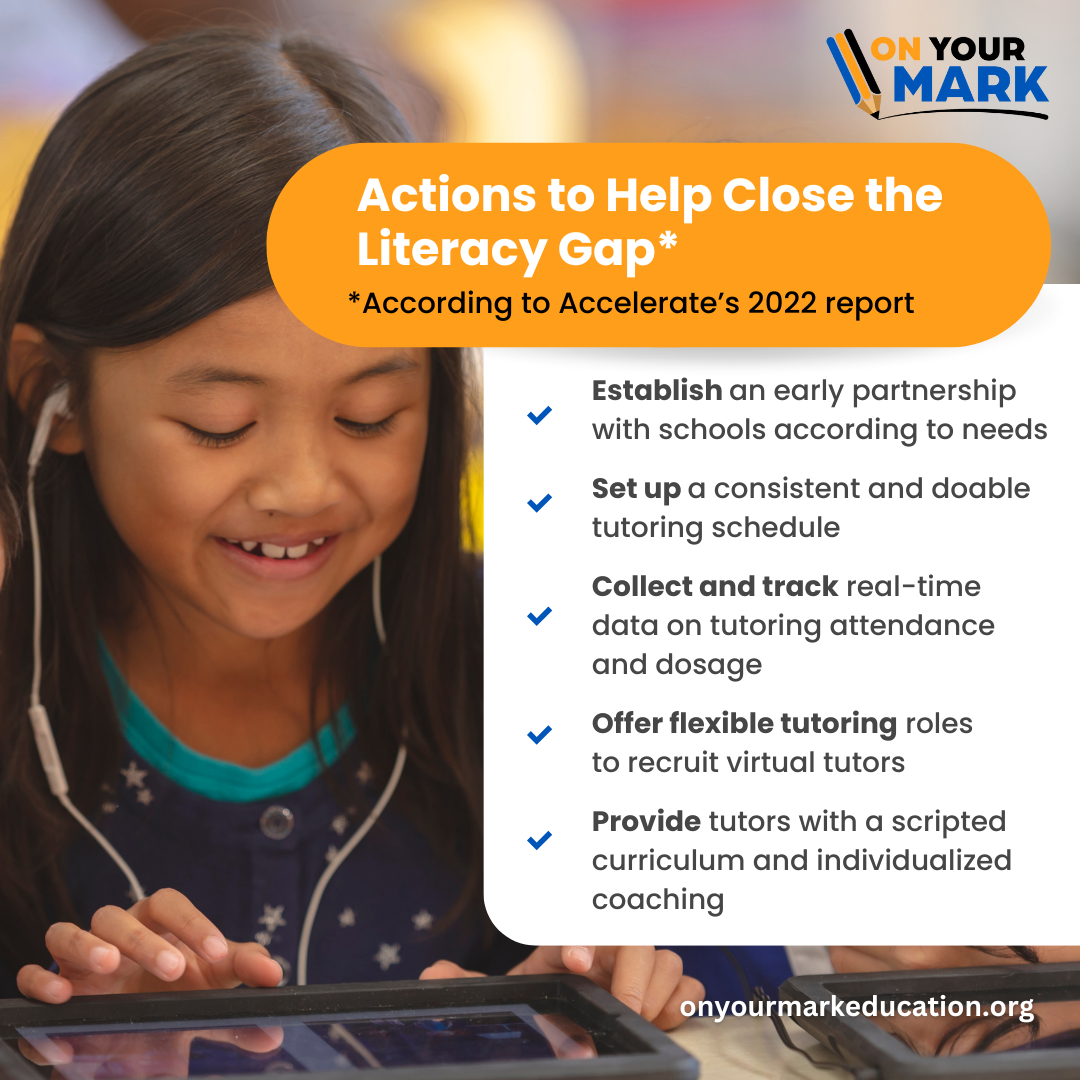 OYM-Actions to Close Literacy Gaps Post